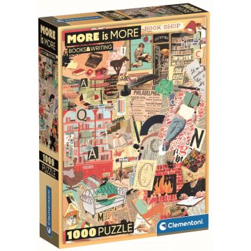 Puzzle Clementoni din 1000 piese - Cărți și scris