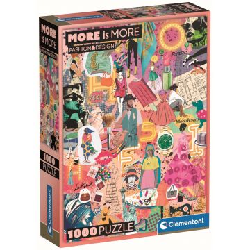 Puzzle Clementoni din 1000 piese - Modă și design