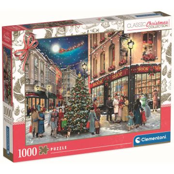 Puzzle Clementoni din 1000 piese - Plimbare de Crăciun