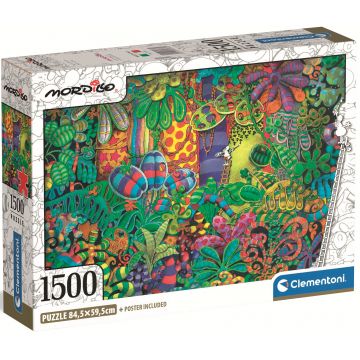 Puzzle Clementoni din 1500 piese - Artistul