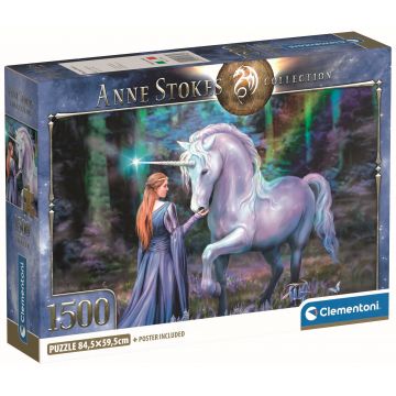 Puzzle Clementoni din 1500 piese - Pădure magică