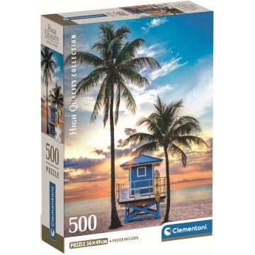 Puzzle Clementoni din 500 piese - Miami Beach, Florida