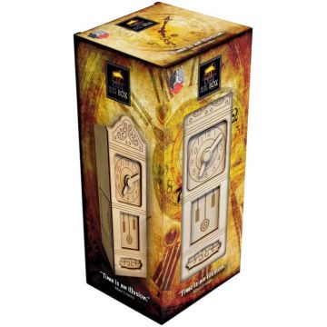 Puzzle din lemn 3D de logică Eureka - Ceas