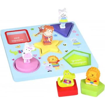 Puzzle din lemn Orange Tree Toys - Animale