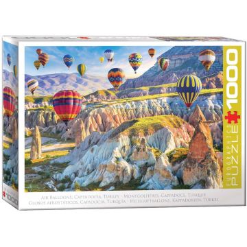 Puzzle Eurographics din 1000 de piese - Baloane deasupra Capadociei