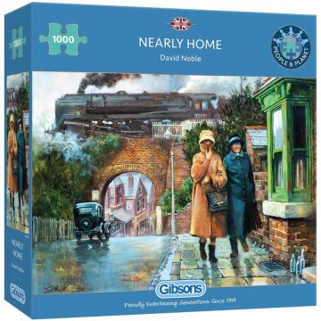 Puzzle Gibsons din 1000 de piese - Aproape de casă