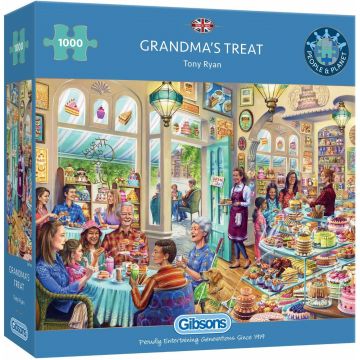 Puzzle Gibsons din 1000 de piese - Tratamentele bunicii