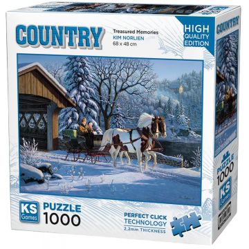 Puzzle KS Games din 1000 piese - Amintiri prețioase