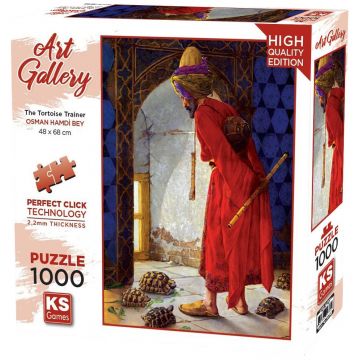 Puzzle KS Games din 1000 piese - Antrenorul de țestoase
