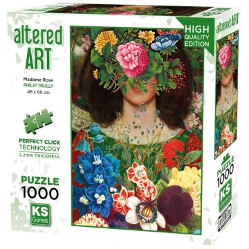 Puzzle  KS Games din  1000 piese- Domnișoara Rose