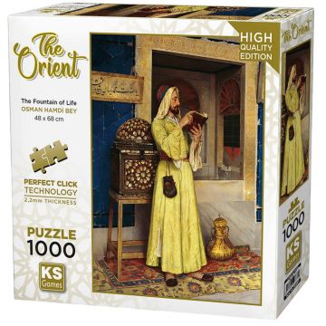 Puzzle  KS Games din  1000 piese- Fântâna Vieții