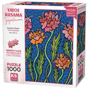 Puzzle KS Games din  1000 piese- Floare de vară