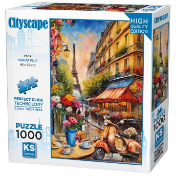 Puzzle  KS Games din  1000 piese- Paris