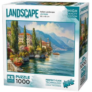 Puzzle KS Games din 1000 piese - Peisaj italian