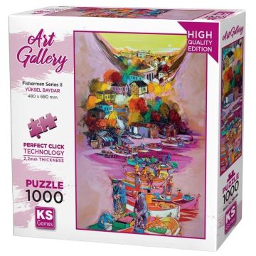 Puzzle KS Games din 1000 piese - Seria Pescarului II