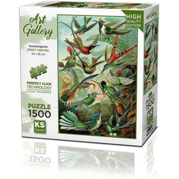 Puzzle  KS Games din  1500 piese- Colibri