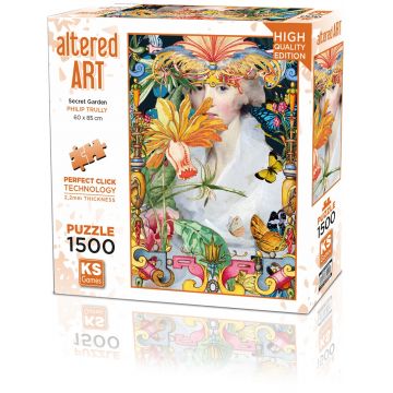 Puzzle  KS Games din  1500 piese- Grădina secretă
