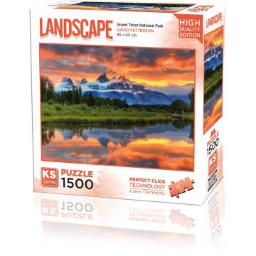 Puzzle  KS Games din  1500 piese- Marele Teton