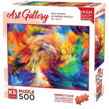 Puzzle KS Games din 500 piese - Univers colorat