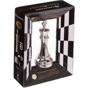 Puzzle logic metalic  Hanayama - Cast Chess King
