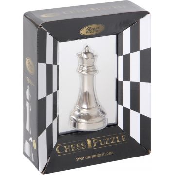 Puzzle logic metalic  Hanayama - Cast Chess Queen