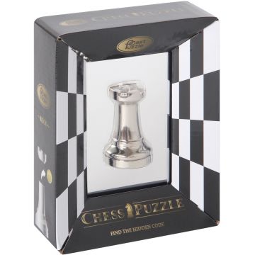 Puzzle logic metalic  Hanayama - Cast Chess Rook