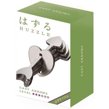 Puzzle logic metalic  Hanayama - Cast Puzzle Arrows Huzzle