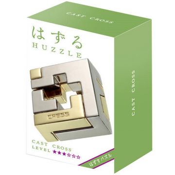 Puzzle logic metalic  Hanayama - Cast Puzzle Cross Huzzle