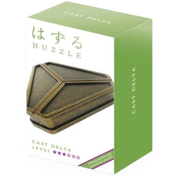 Puzzle logic metalic  Hanayama - Cast Puzzle Delta Huzzle