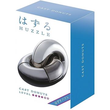 Puzzle logic metalic  Hanayama - Cast Puzzle Donuts Huzzle