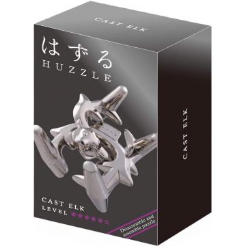Puzzle logic metalic Hanayama - Cast Puzzle Elk Huzzle