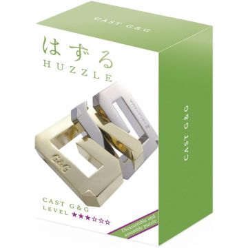 Puzzle logic metalic  Hanayama - Cast Puzzle G&G Huzzle