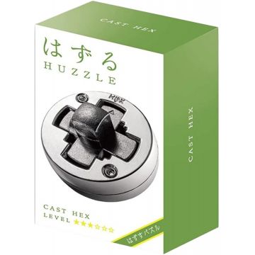 Puzzle logic metalic  Hanayama - Cast Puzzle Hex Huzzle