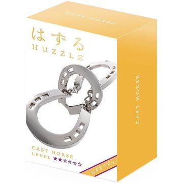 Puzzle logic metalic  Hanayama - Cast Puzzle Horse Huzzle