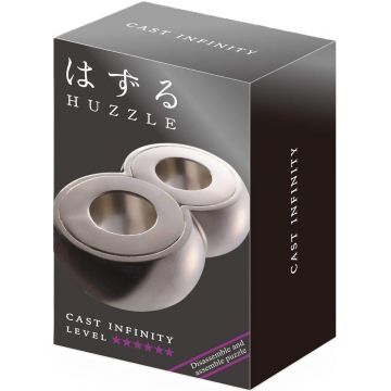Puzzle logic metalic  Hanayama - Cast Puzzle Infinity Huzzle