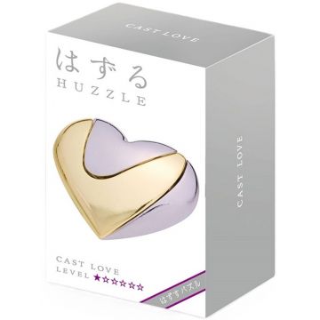 Puzzle logic metalic  Hanayama - Cast Puzzle Love Huzzle