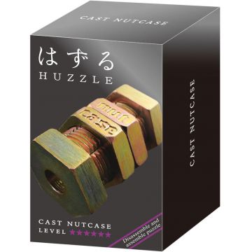 Puzzle logic metalic  Hanayama - Cast Puzzle Nutcase Huzzle