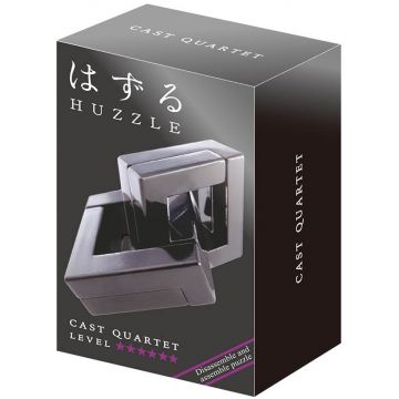 Puzzle logic metalic  Hanayama - Cast Puzzle Quartet Huzzle