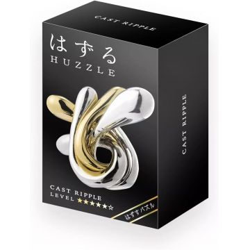 Puzzle logic metalic  Hanayama - Cast Puzzle Ripple Huzzle