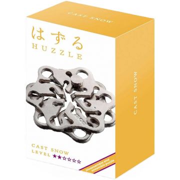 Puzzle logic metalic  Hanayama - Cast Puzzle Snow Huzzle