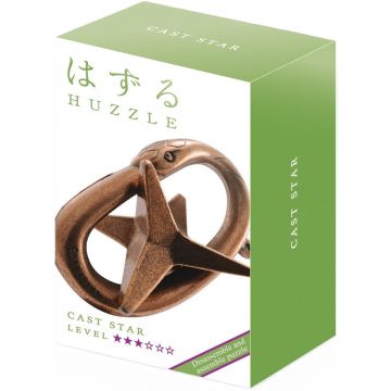 Puzzle logic metalic  Hanayama - Cast Puzzle Star Huzzle