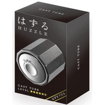 Puzzle logic metalic  Hanayama - Cast Puzzle Tube Huzzle