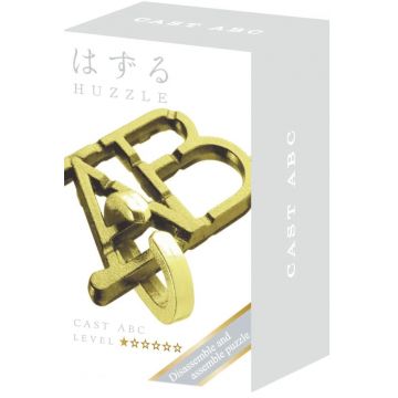 Puzzle logic metalic  Hanayama - Mini Huzzle Cast ABC