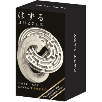 Puzzle logic metalic  Hanayama - Mini Huzzle Cast Laby, silver