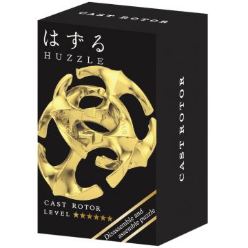 Puzzle logic metalic  Hanayama - Mini Huzzle Cast Rotor, gold