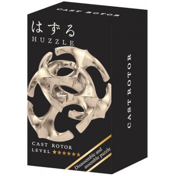 Puzzle logic metalic  Hanayama - Mini Huzzle Cast Rotor, silver