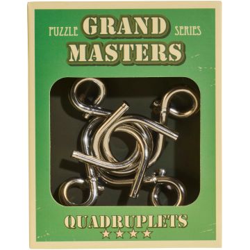 Puzzle metalic de logică  Eureka - Grand Masters Puzzle Quadruplets