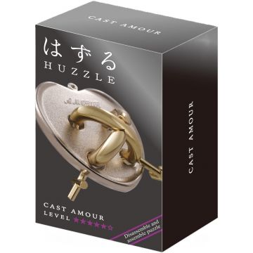 Puzzle metalic logic Hanayama - Cast Puzzle Amour Huzzle