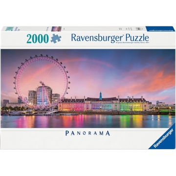 Puzzle panoramic Ravensburger din 2000 piese - Frumoasă Londra
