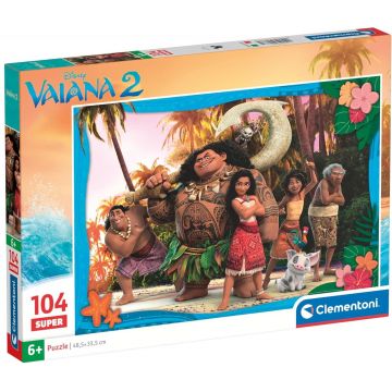 Puzzle pentru copii Clementoni din  104 piese - Brave Vayana 2